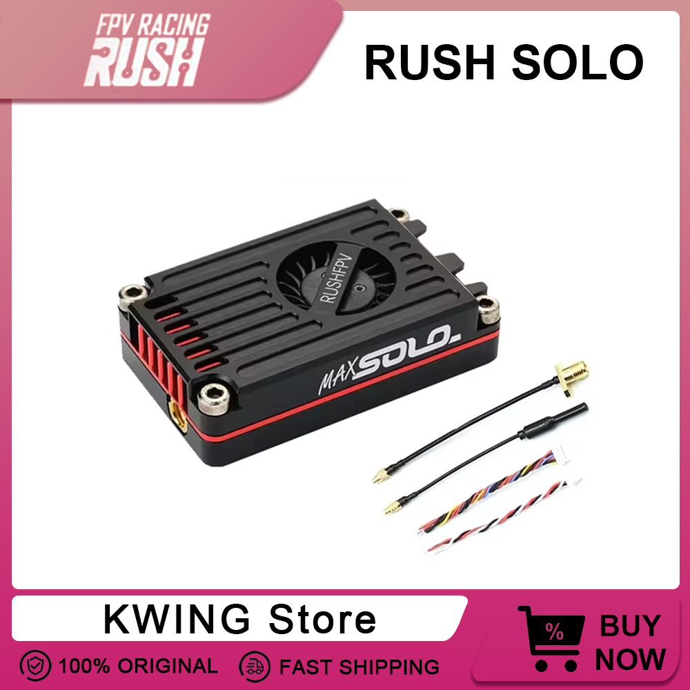 Rushfpv Rush Max Solo 5.8G 2.5W Vtx - RUSH MAX SOLO 내장 냉각 선풍기