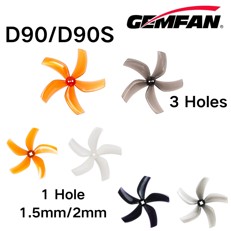 Walksnail Avatar Hd Goggles X - D90 5 블레이드 프로펠러 D90-5 Gemfan
