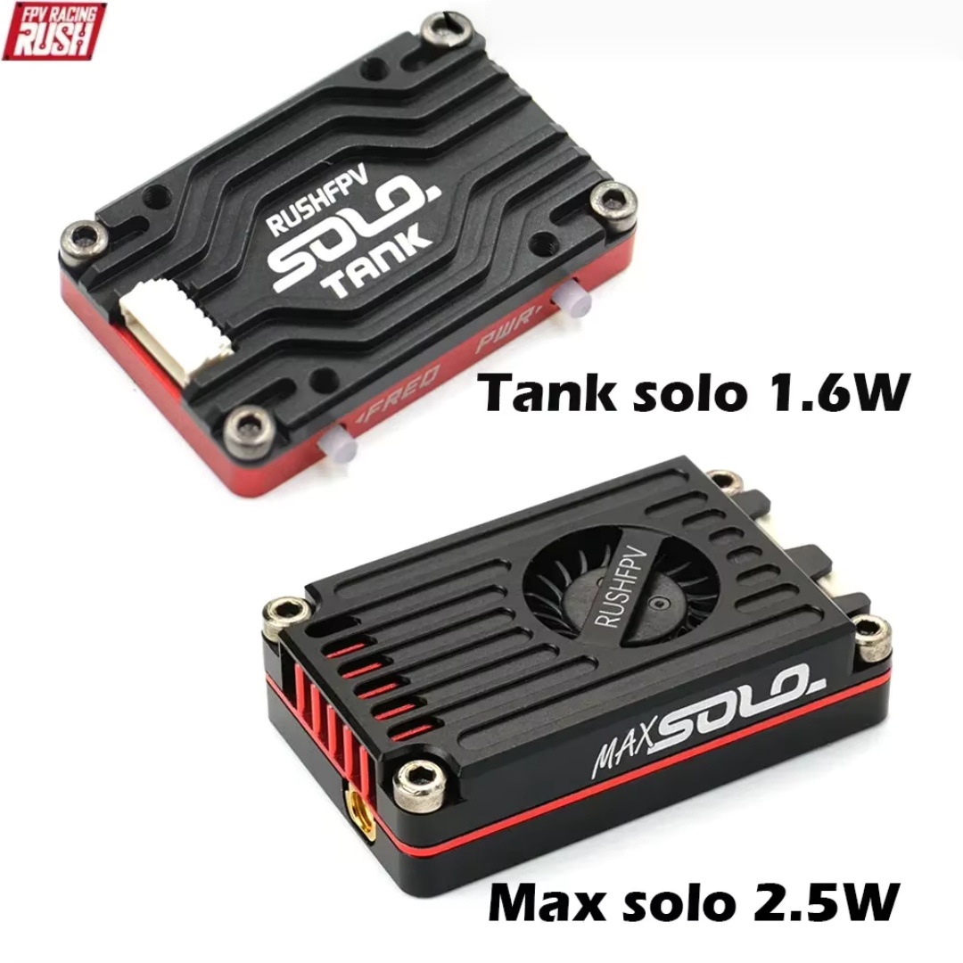 Rushfpv Rush Max Solo 5.8G 2.5W Vtx - RUSHFPV RUSH MAX SOLO / TANK