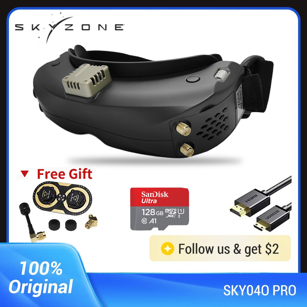Skyzone Sky04O Pro Fpv Goggles - Skyzone SKY04O PRO 1280x720 OLED FPV