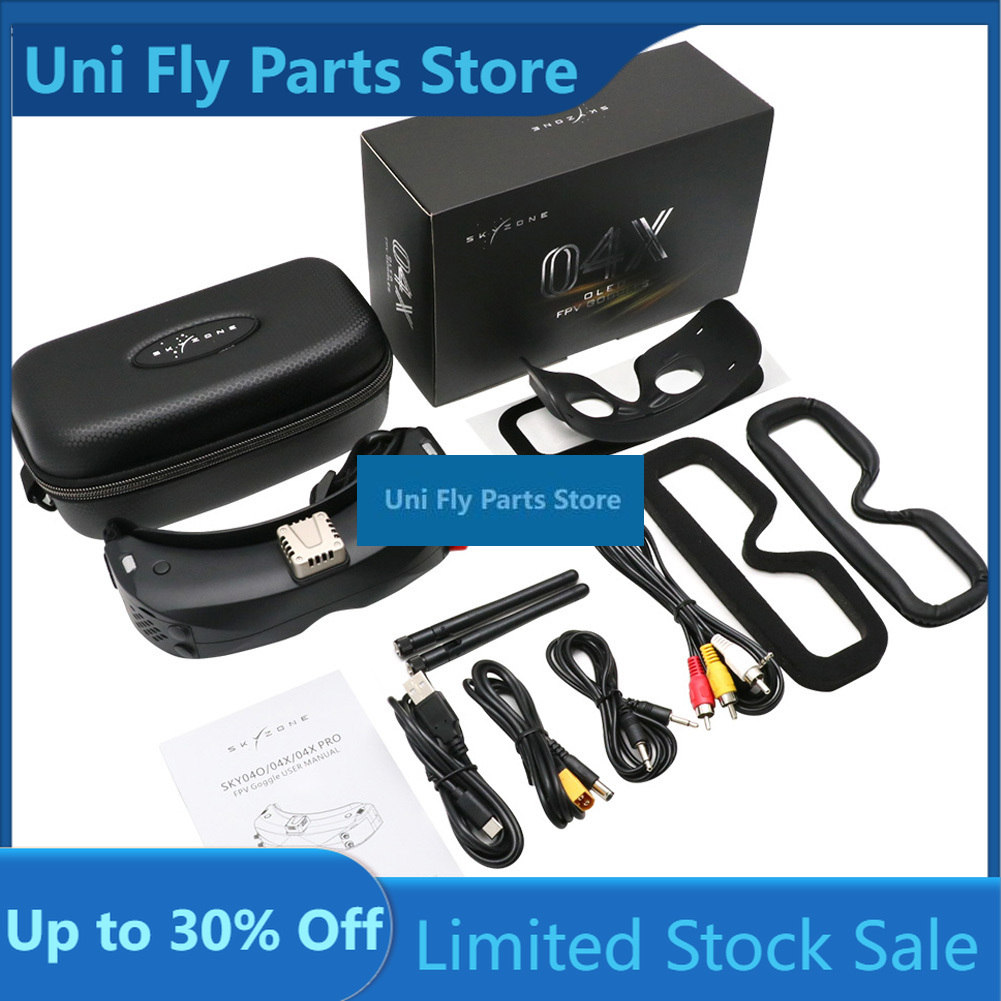 Skyzone Sky04O Pro Fpv Goggles - UniFly SKYZONE SKY04X PRO / SKY04O