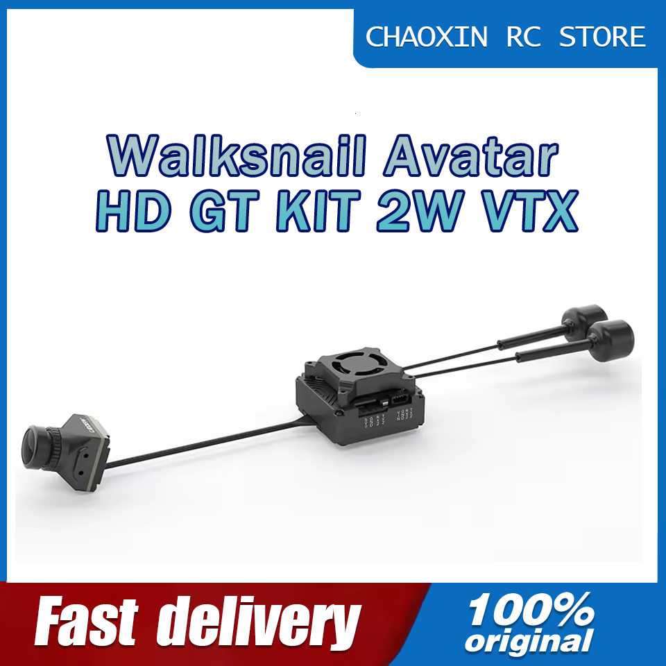 Walksnail Avatar Gt Kit 2W Vtx - 워크스네일 아바타 GT 키트 아바타 HD