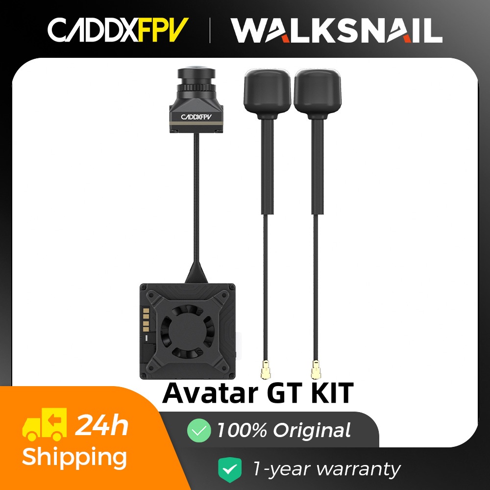 Walksnail Avatar Gt Kit 2W Vtx - CaddxFPV Walksnail 아바타 GT 키트만, 최대