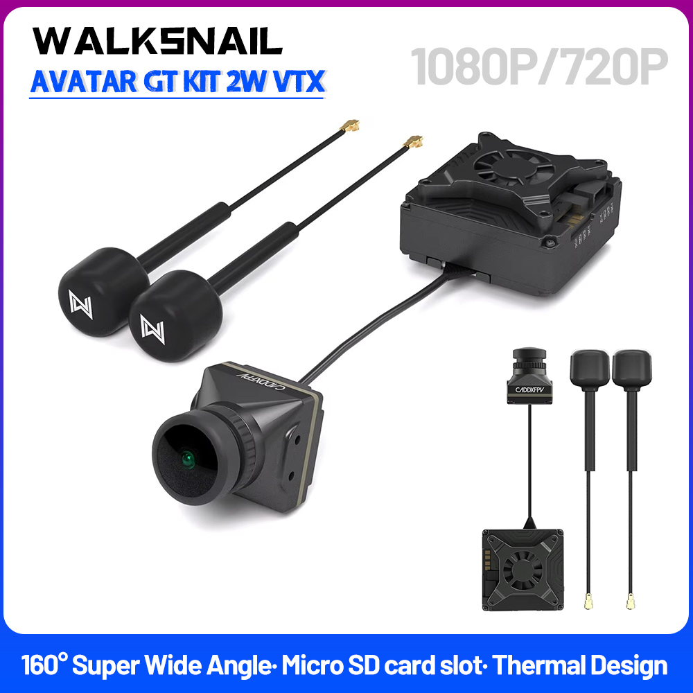 Walksnail Avatar Gt Kit 2W Vtx - Walksnail 아바타 GT 키트 2W VTX