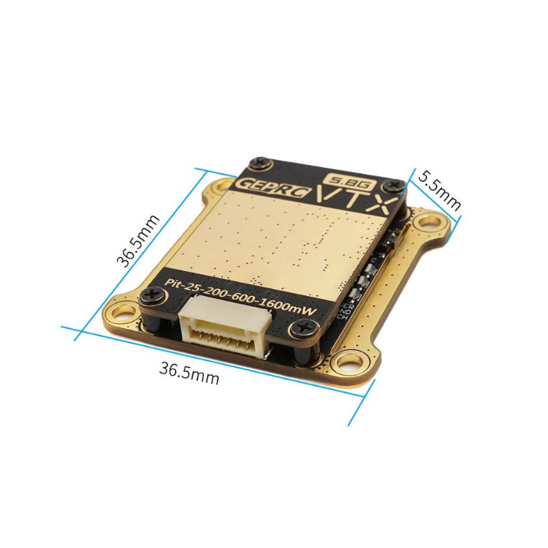 GEPRC RAD 5.8G VTX -1.6W/2.5W  - Geprc Rad Vtx 5.8G 2.5W 리뷰 및 가격