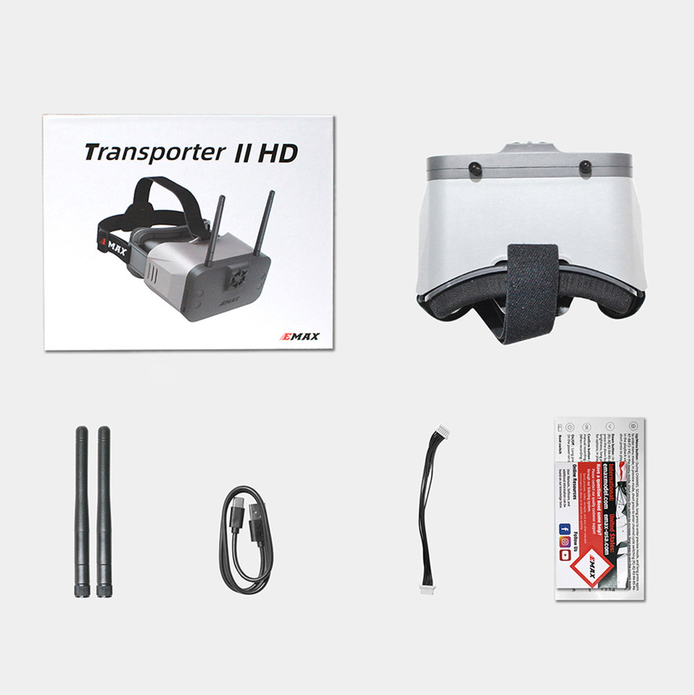 EMAX Transporter II HD 디지털 FPV - Hdzero Goggles Digital Hd Fpv 리뷰 및 가격