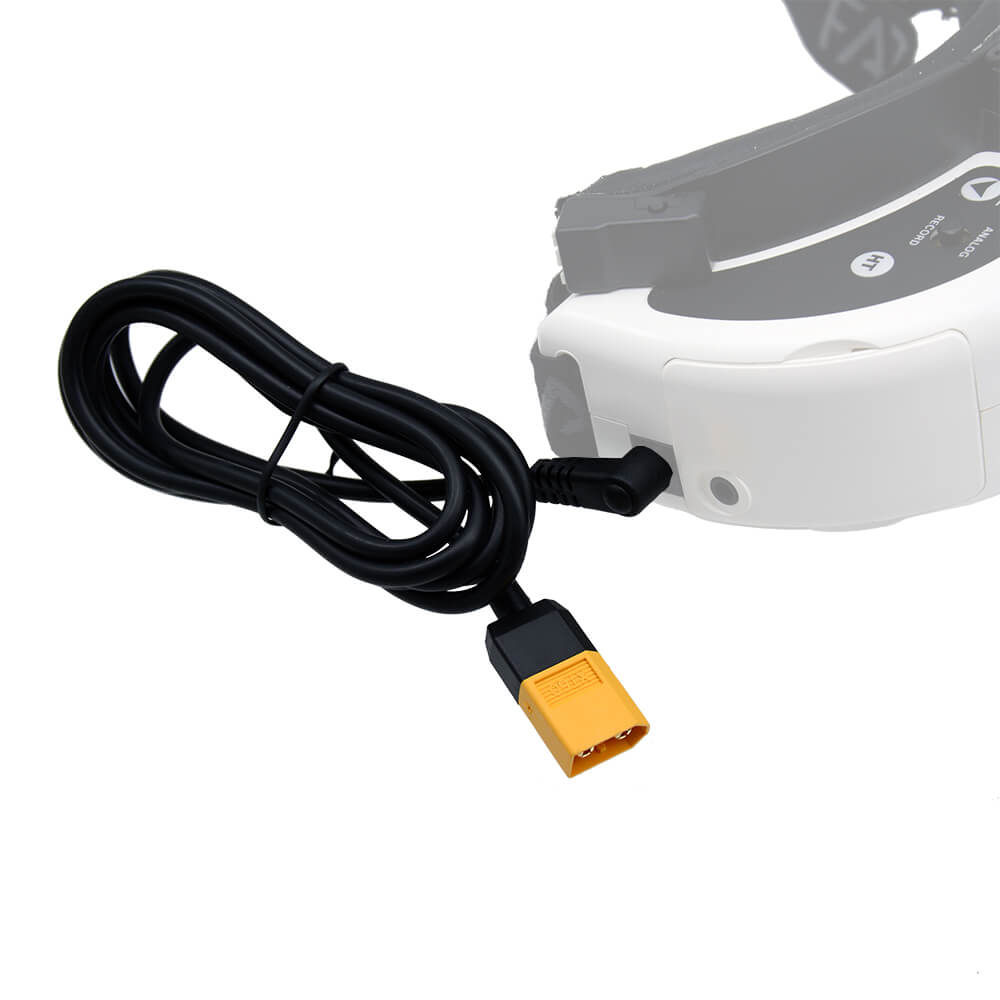 1.2M FPV 고글 전원 케이블 XT60 또는 XT3 - Skyzone Sky04X Pro Oled Fpv Goggles 리뷰 및 가격