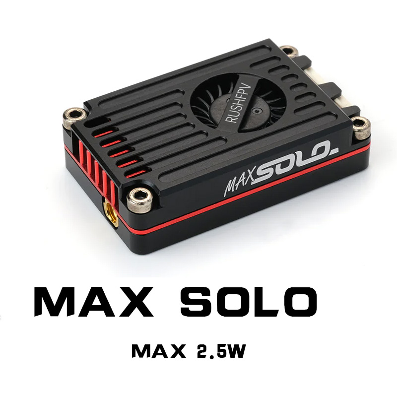 RUSHFPV RUSH MAX SOLO / TANK S - Rushfpv Rush Max Solo 5.8G 2.5W Vtx 리뷰 및 가격