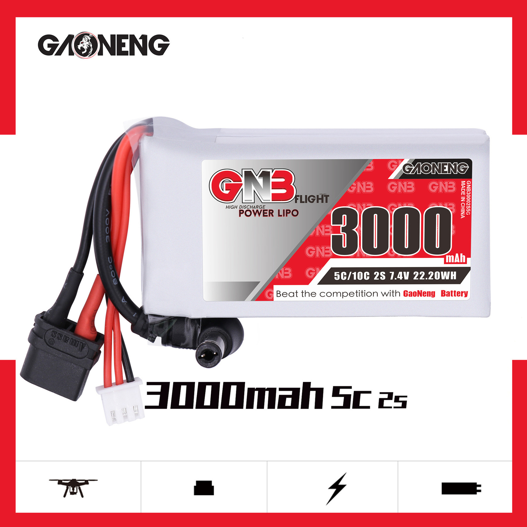 GNB Lipo 배터리 전원 표시기, Fatshark  - Skyzone Sky04X Pro Oled Fpv Goggles 리뷰 및 가격