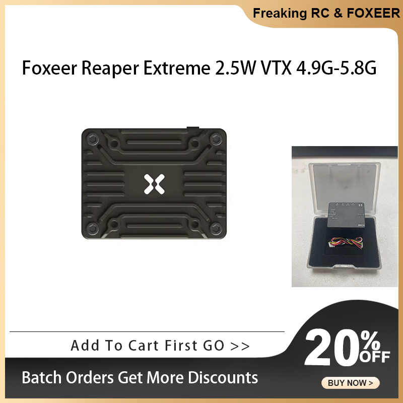 폭시어 4.9G~6G 리퍼 익스트림 V3 2.5W 80 - Foxeer Reaper Extreme 2.5W Vtx 리뷰 및 가격