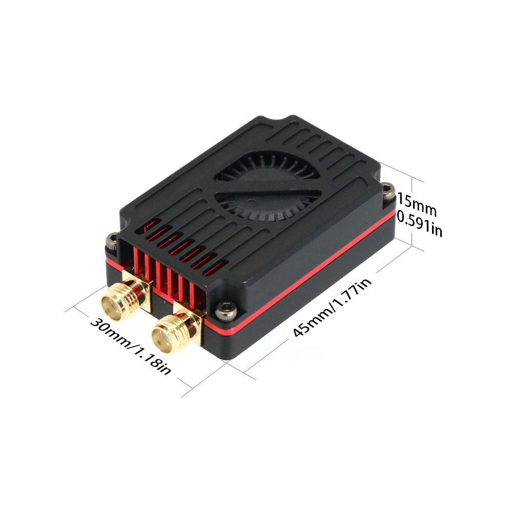 RUSHFPV 5.8G 2.5W VTX 4.9G 8+4 - Rushfpv Rush Max Solo 5.8G 2.5W Vtx 리뷰 및 가격