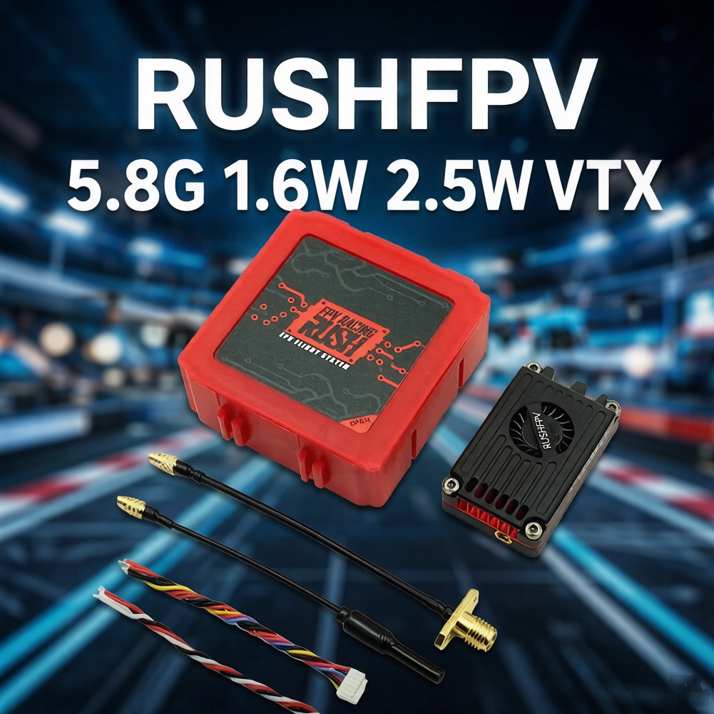 RUSHFPV RUSH MAX SOLO / TANK S - Rushfpv Rush Max Solo 5.8G 2.5W Vtx 리뷰 및 가격