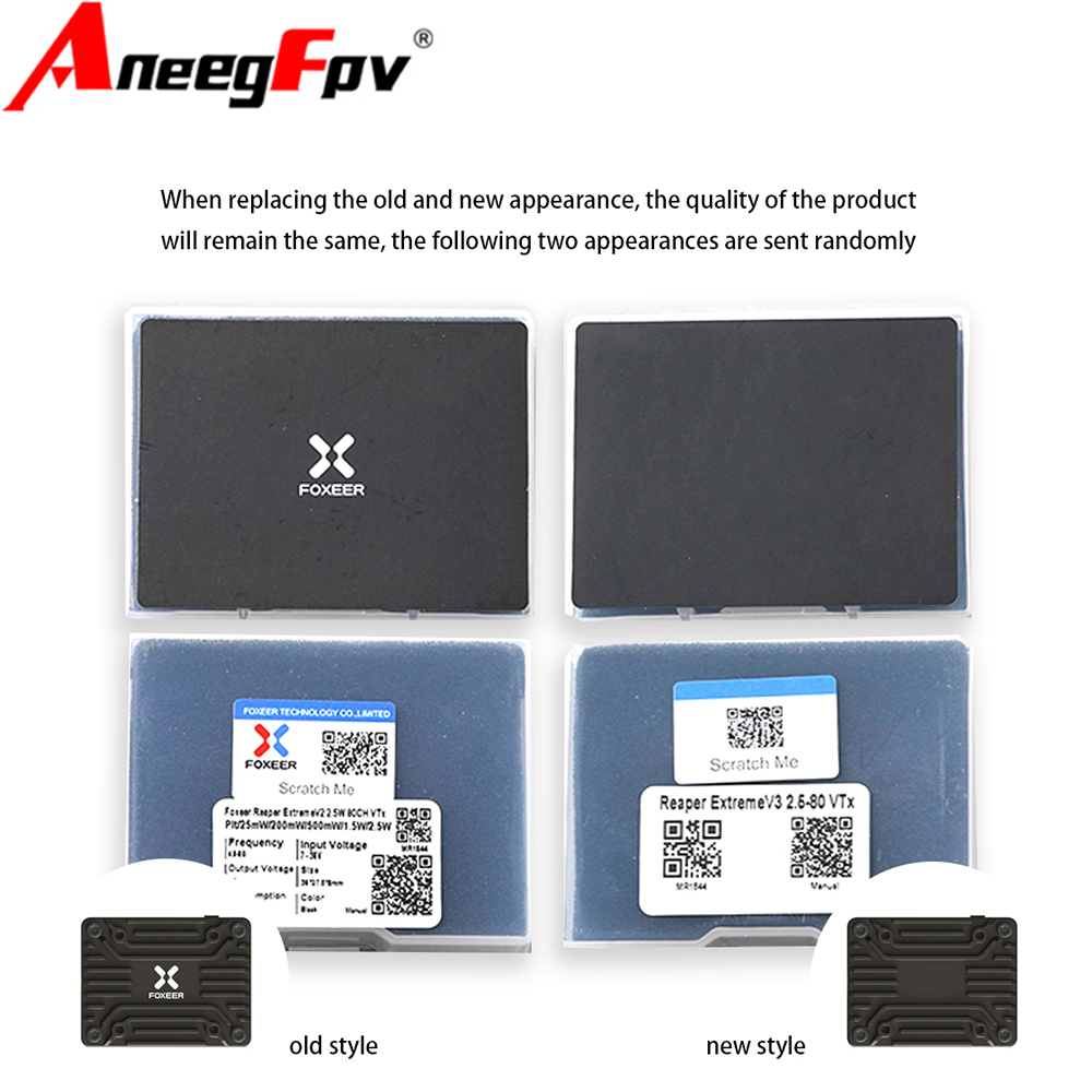 Foxeer 5.8G Reaper Extreme V2  - Foxeer Reaper Extreme 2.5W Vtx 리뷰 및 가격