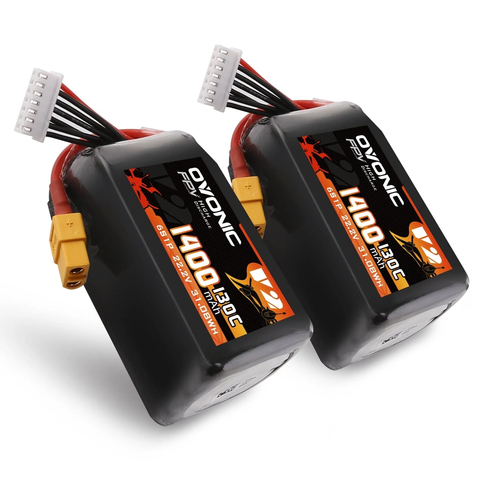 오보닉 6S 리포 배터리 22.2V 1400mAh 13 - Walksnail Avatar Hd Goggles X 리뷰 및 가격